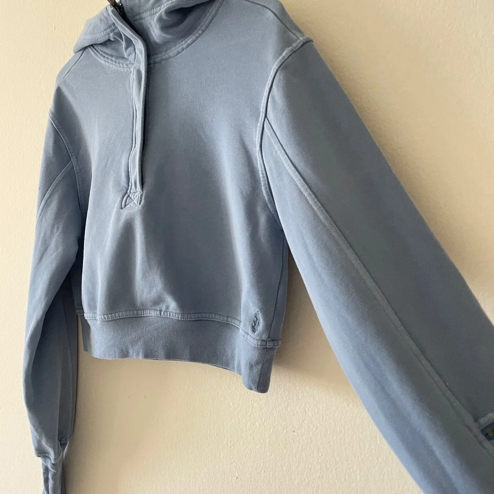 Free People Hoodie Color Blue Size M - Picture 10 of 12
